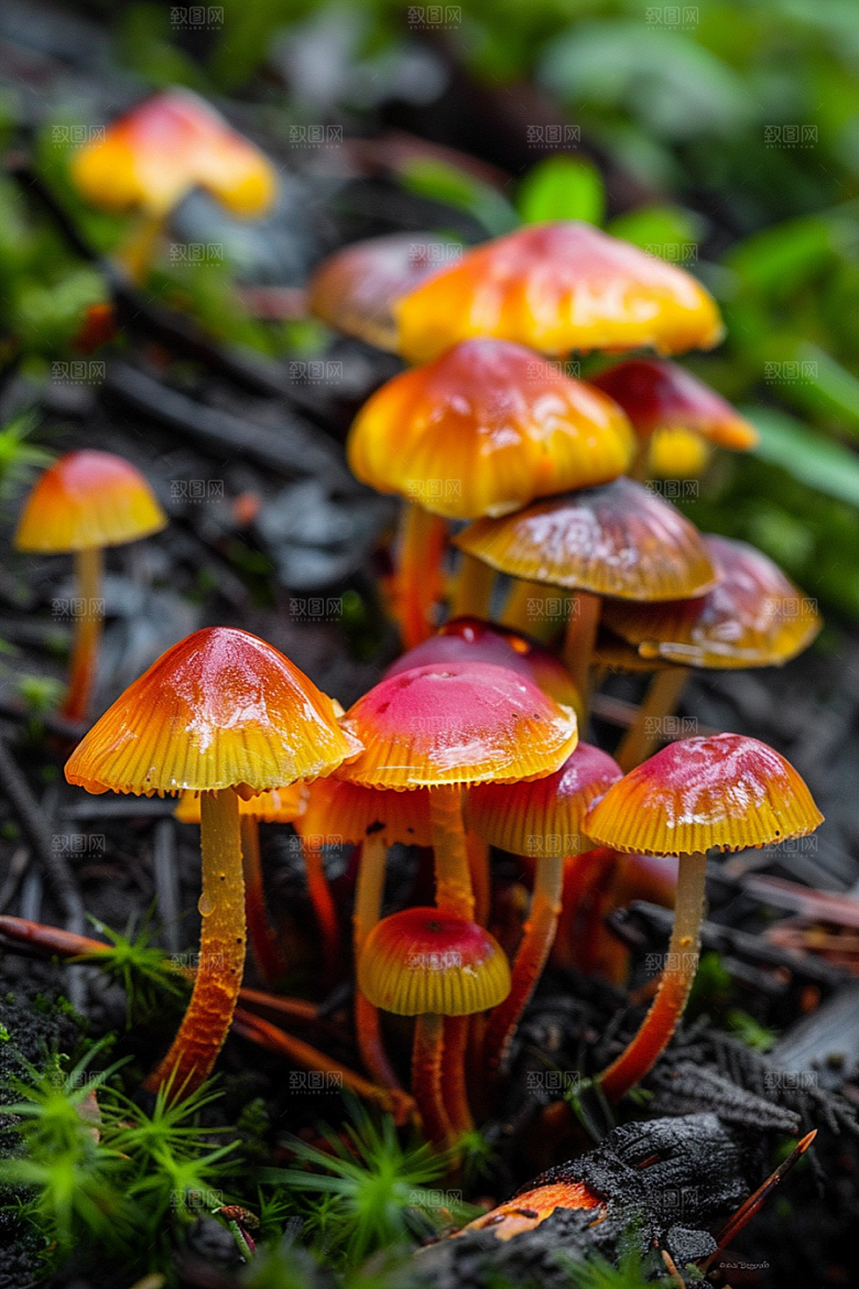 蘑菇食材山珍摄影图