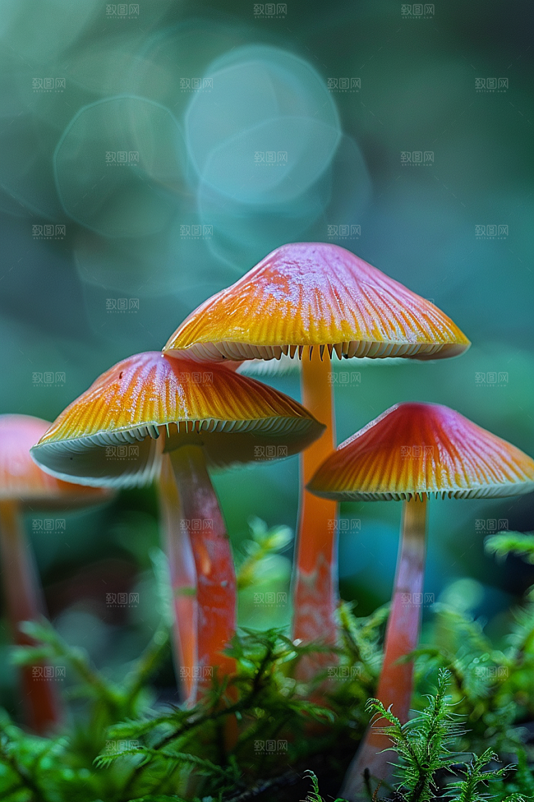 蘑菇新鲜食材摄影图