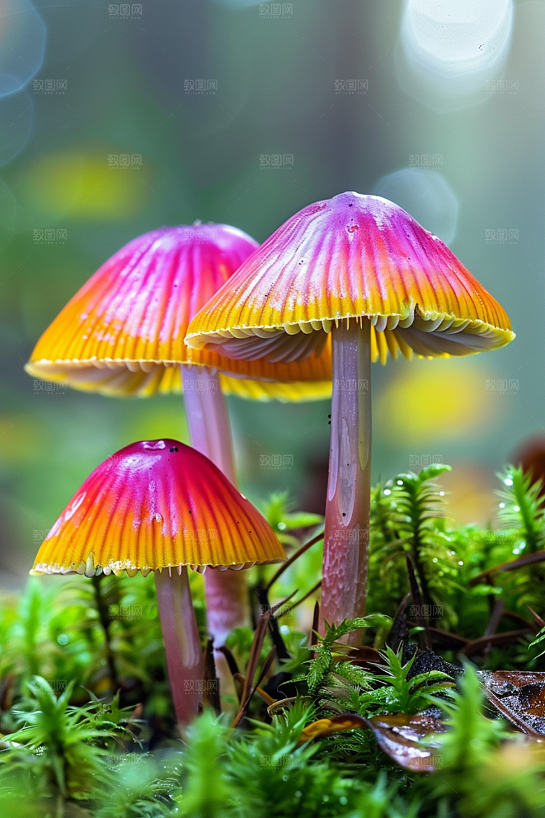 蘑菇高清新鲜摄影图