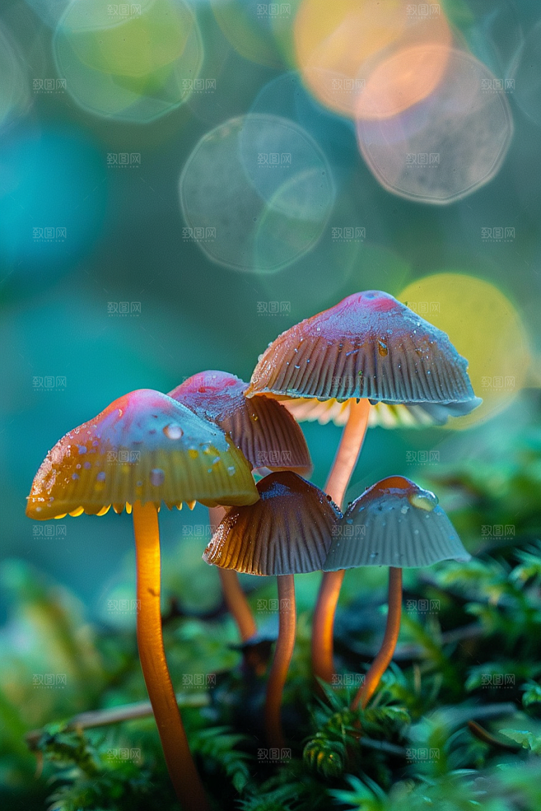蘑菇树林云南摄影图