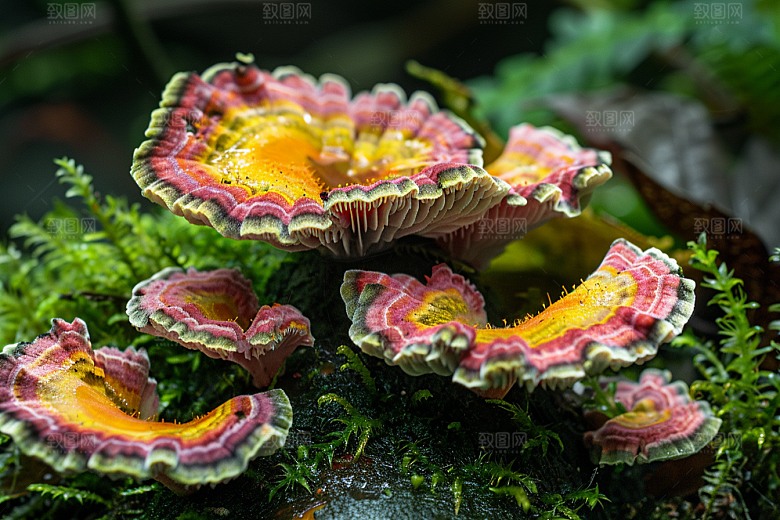 蘑菇美味清新摄影图
