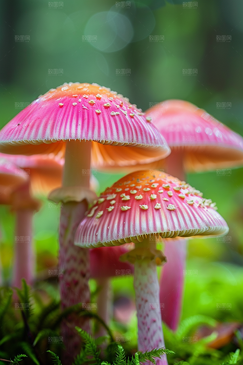 蘑菇鲜美食材摄影图