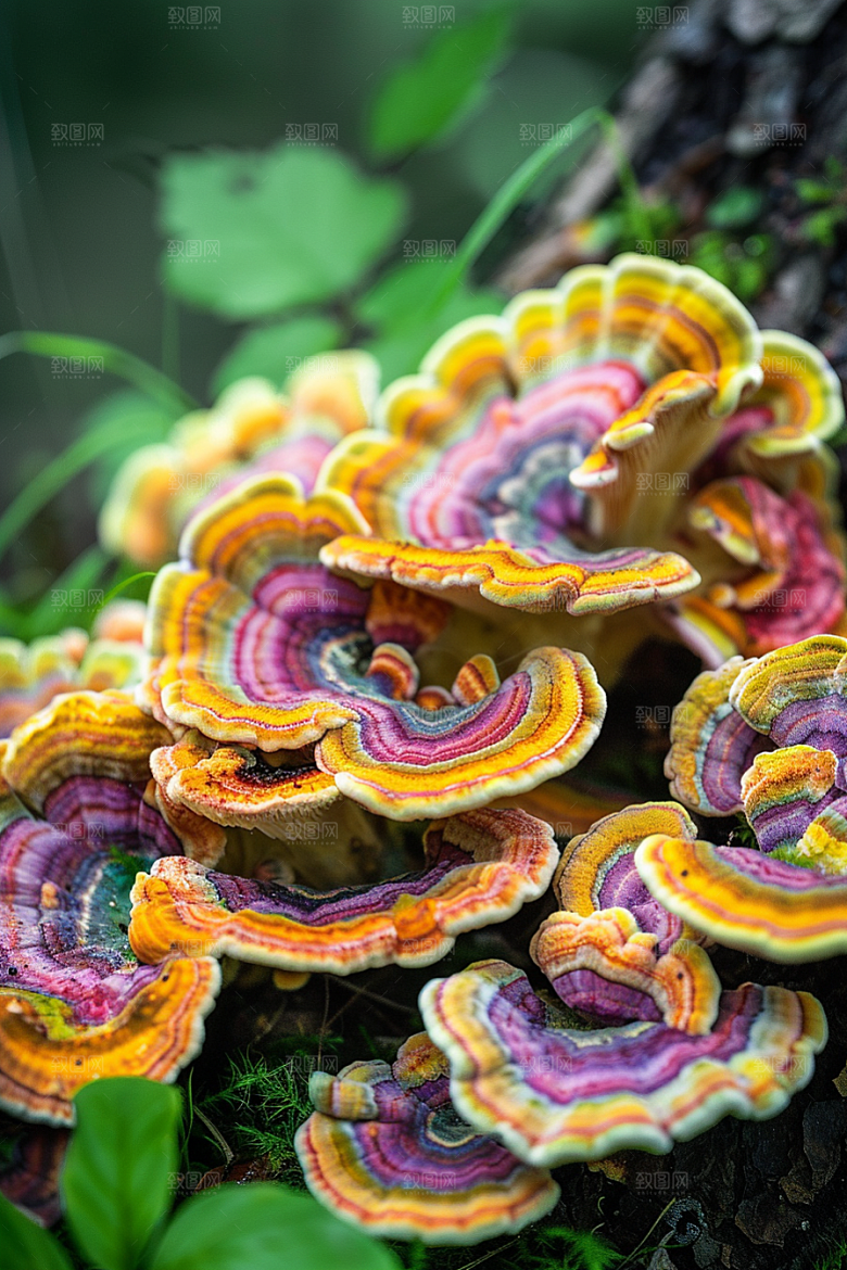 蘑菇美味菌子摄影图