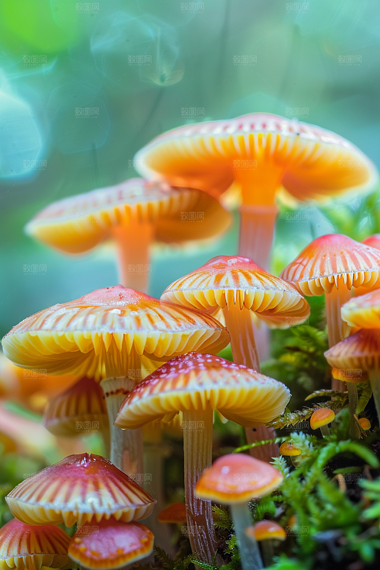 蘑菇菌子菌菇摄影图