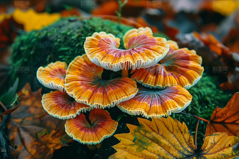 蘑菇鲜美山珍摄影图
