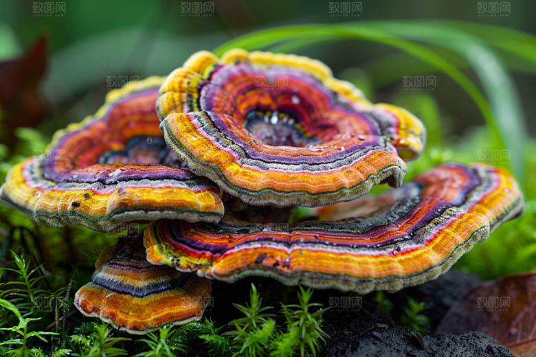 蘑菇高清菌菇摄影图