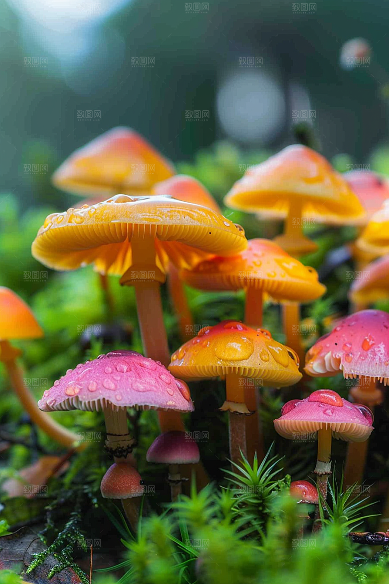 蘑菇云南新鲜摄影图