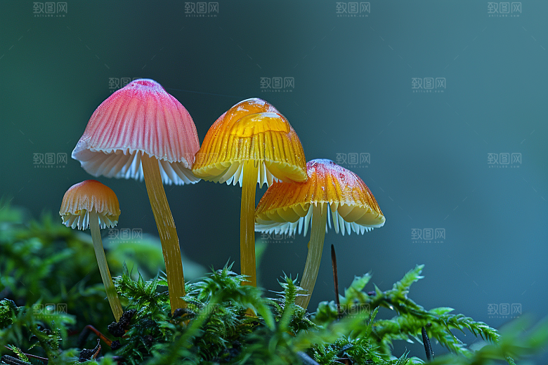 蘑菇山珍云南摄影图