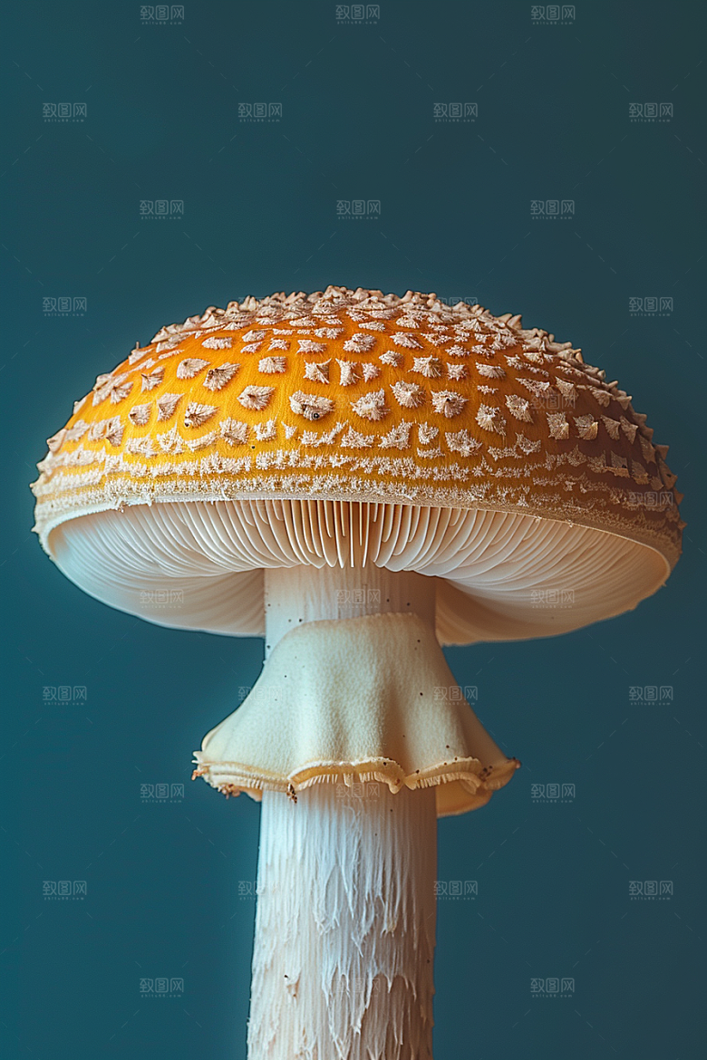蘑菇树林山林摄影图