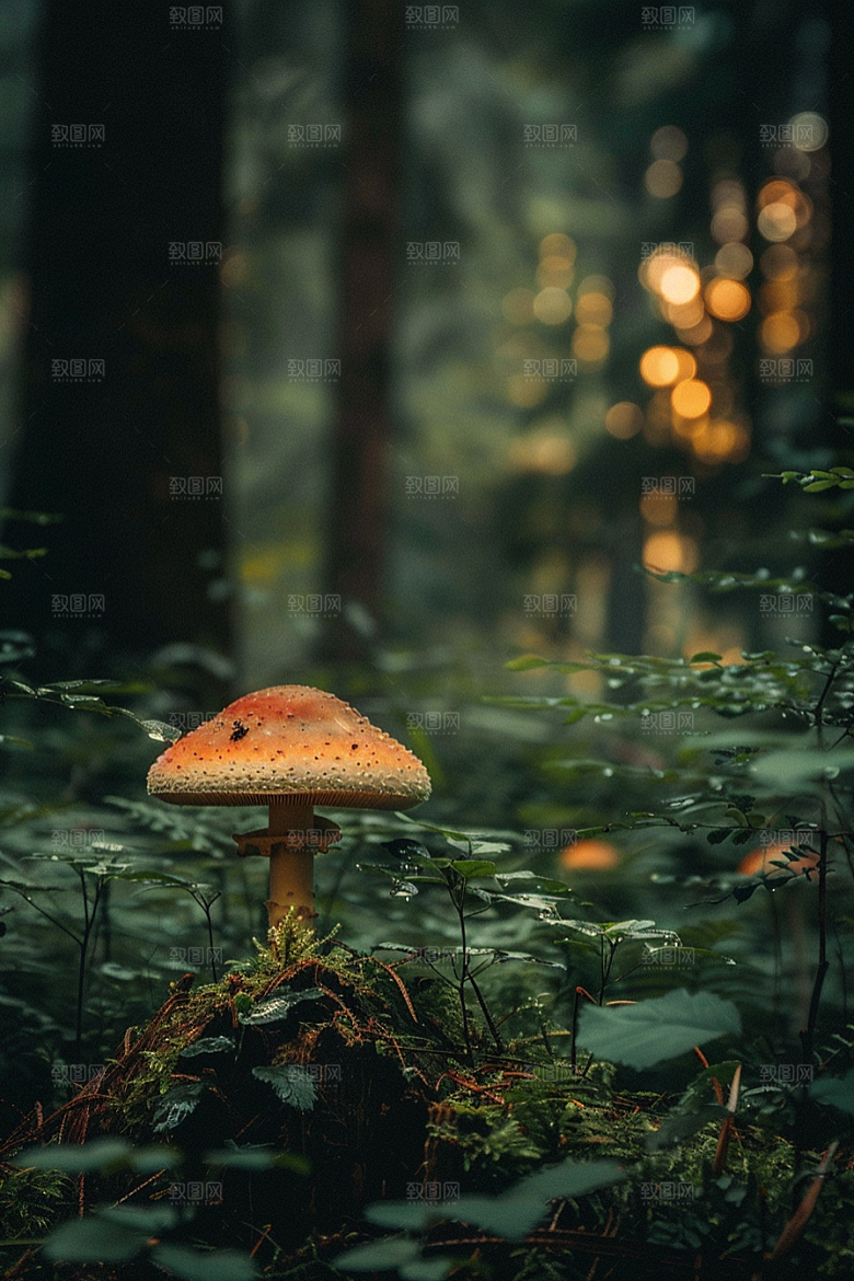 蘑菇食材新鲜摄影图