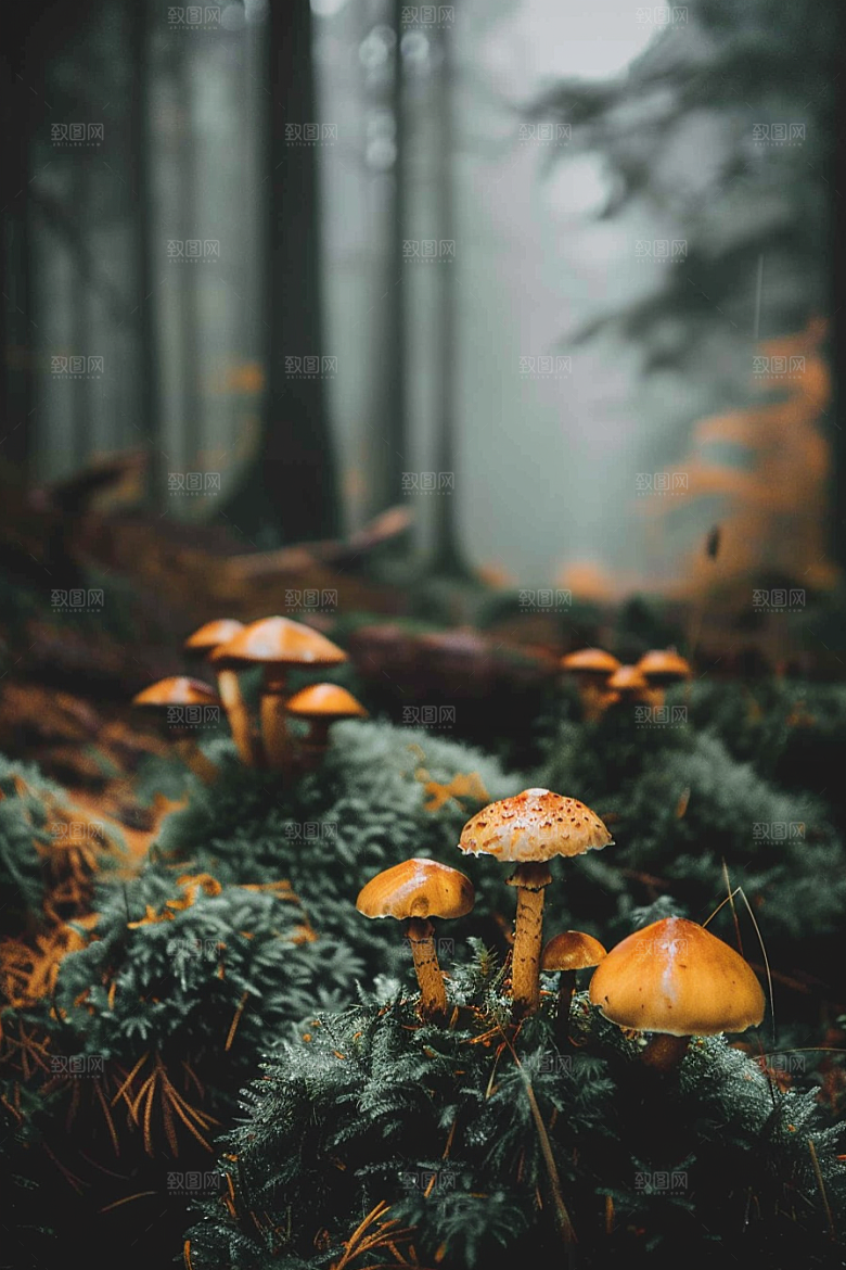 蘑菇山珍云南摄影图