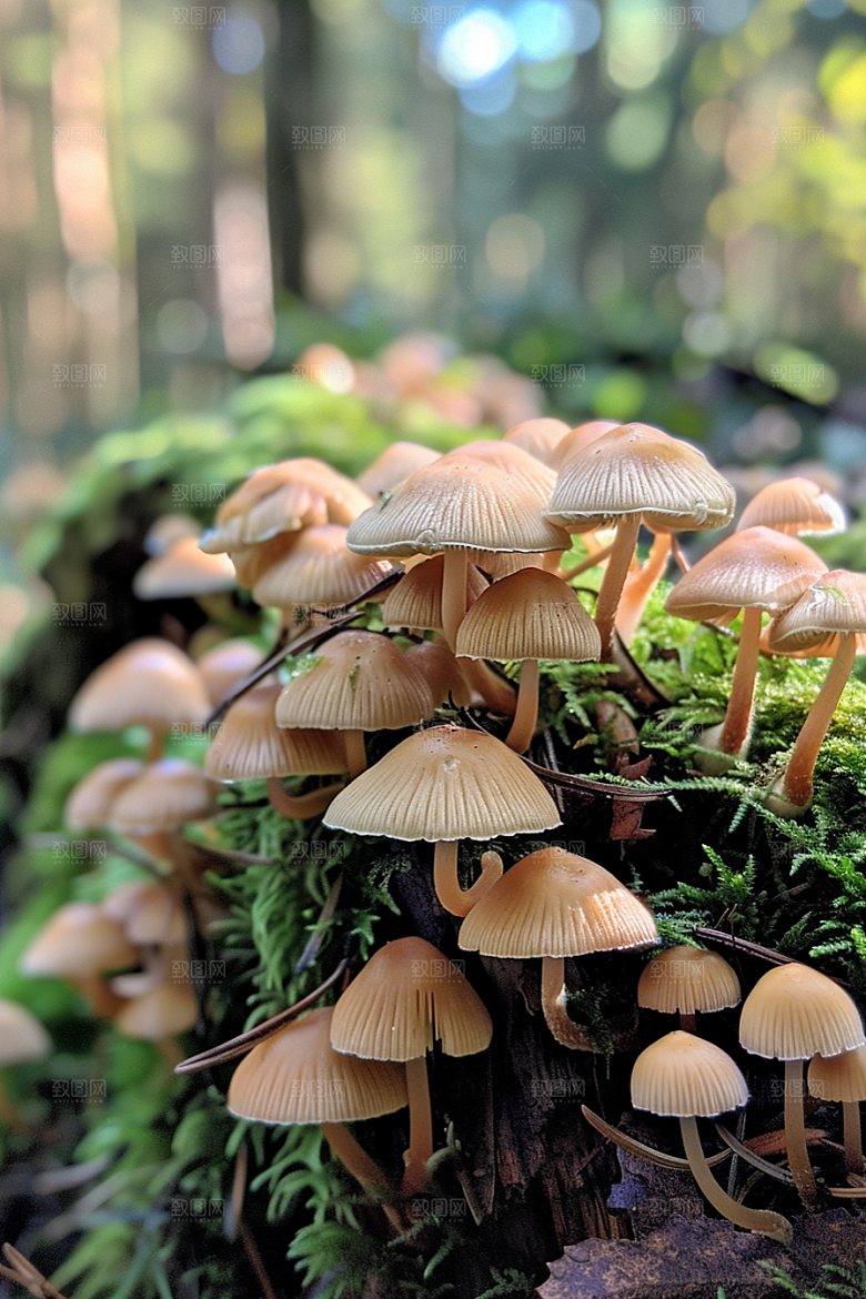 蘑菇菌子山珍摄影图