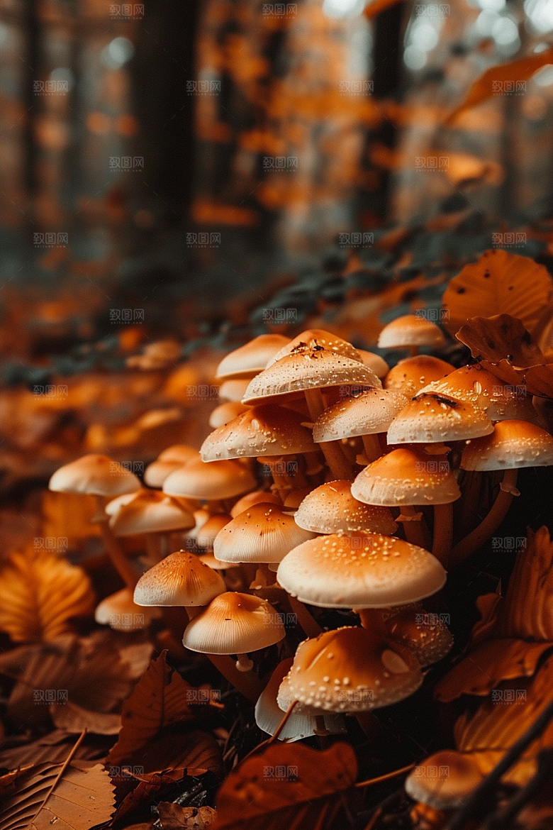 蘑菇山珍菌子摄影图