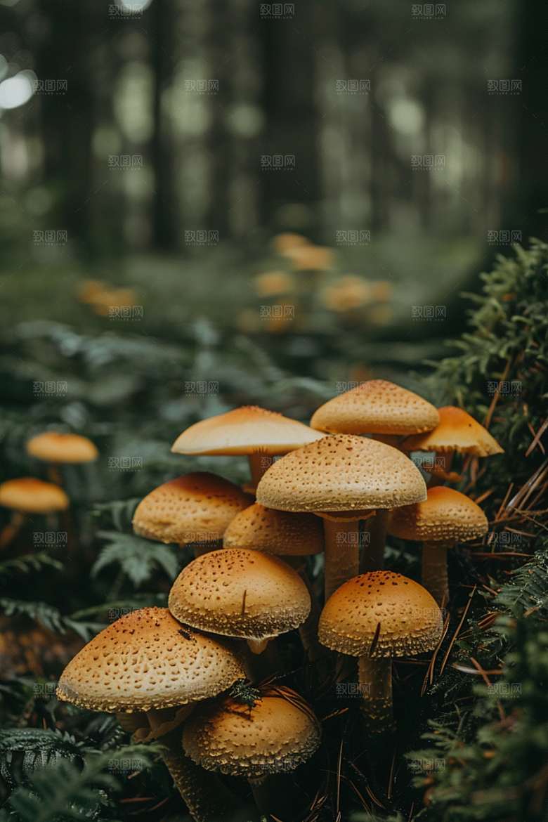蘑菇菌菇鲜美摄影图