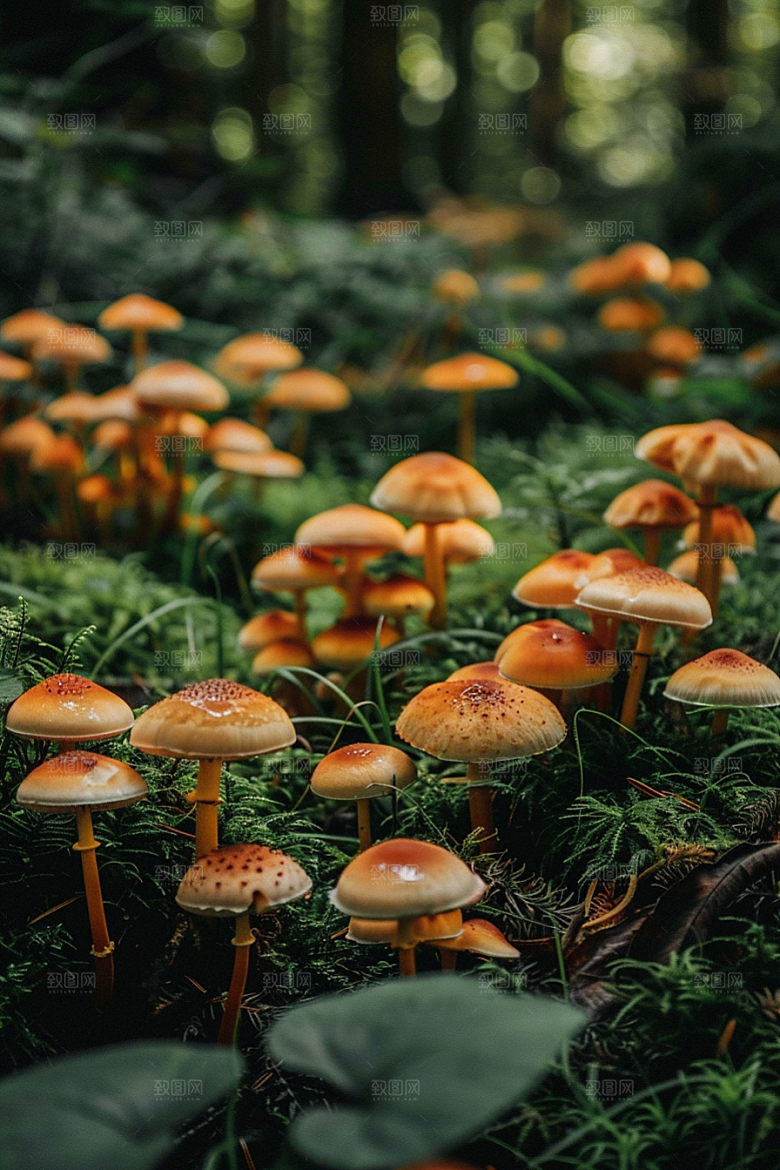 蘑菇新鲜自然摄影图