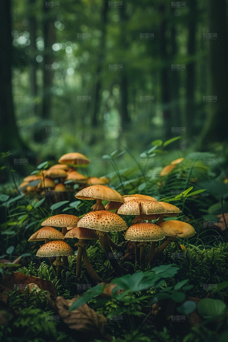 蘑菇鲜美美味摄影图