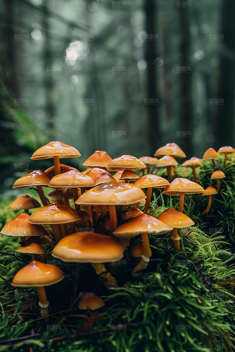 蘑菇云南新鲜摄影图