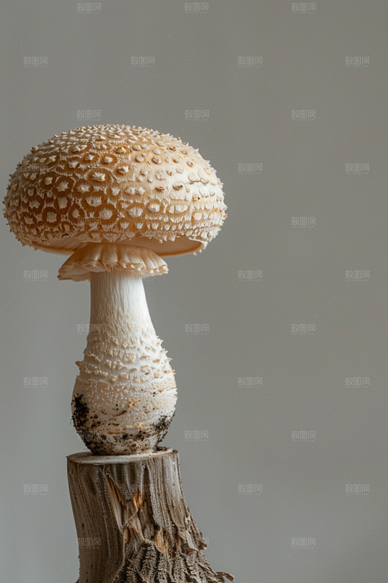 蘑菇鲜美雨后摄影图