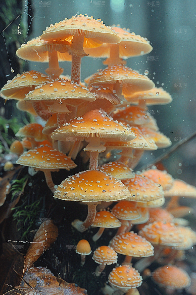 蘑菇云南食材摄影图