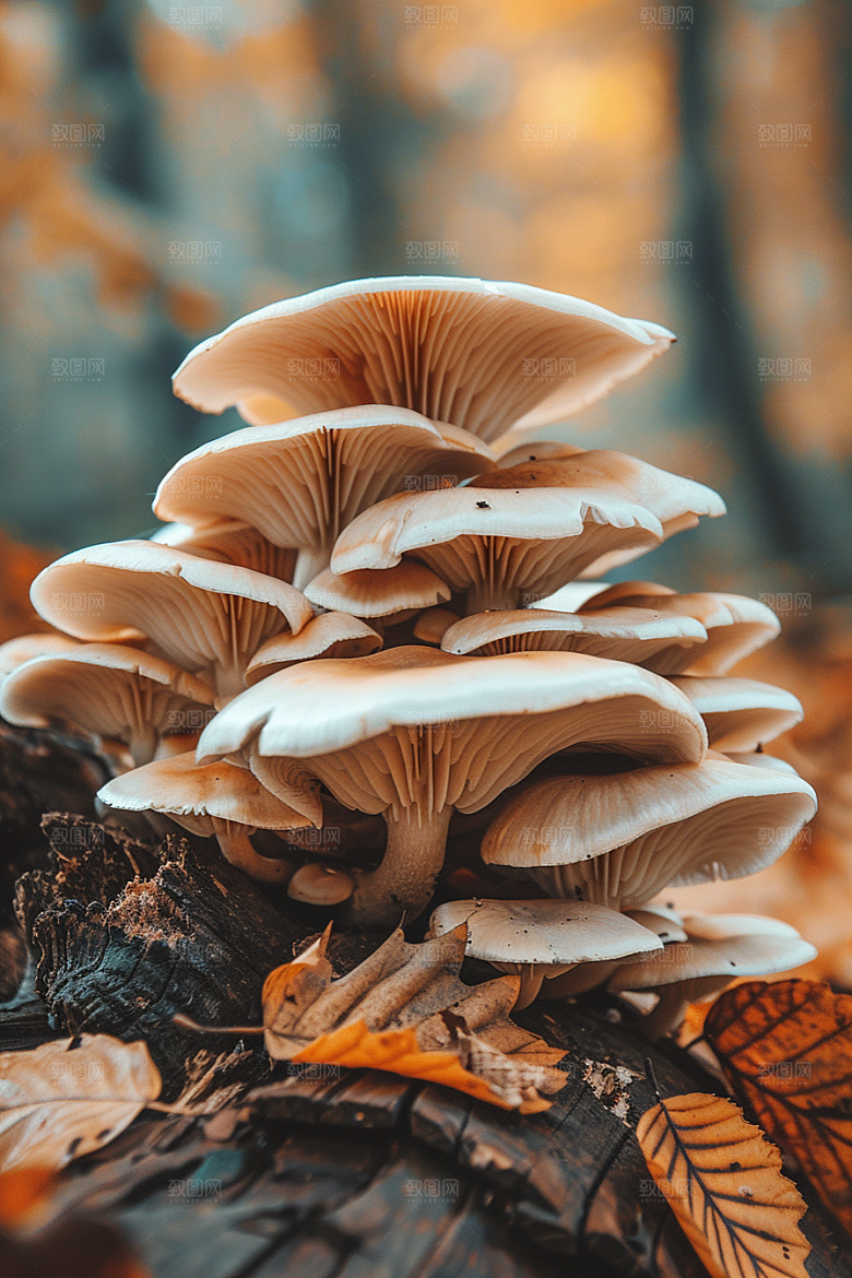 蘑菇云南清新摄影图
