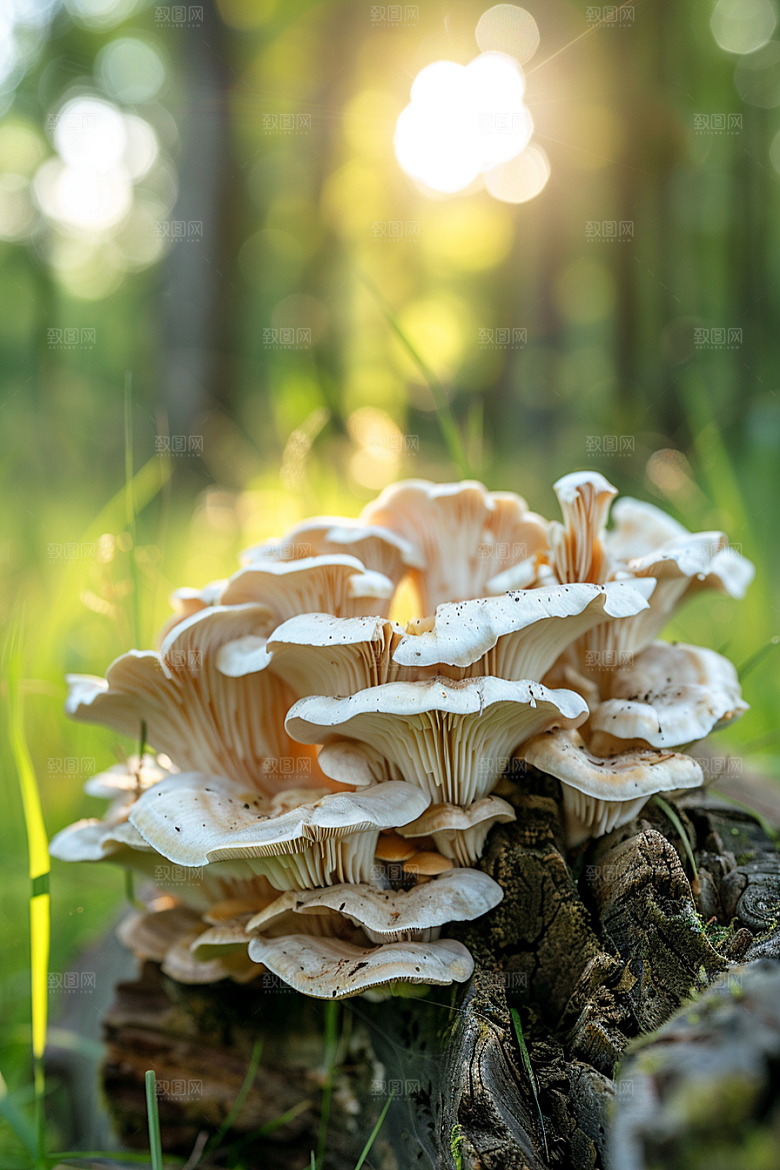 蘑菇山珍菌菇摄影图