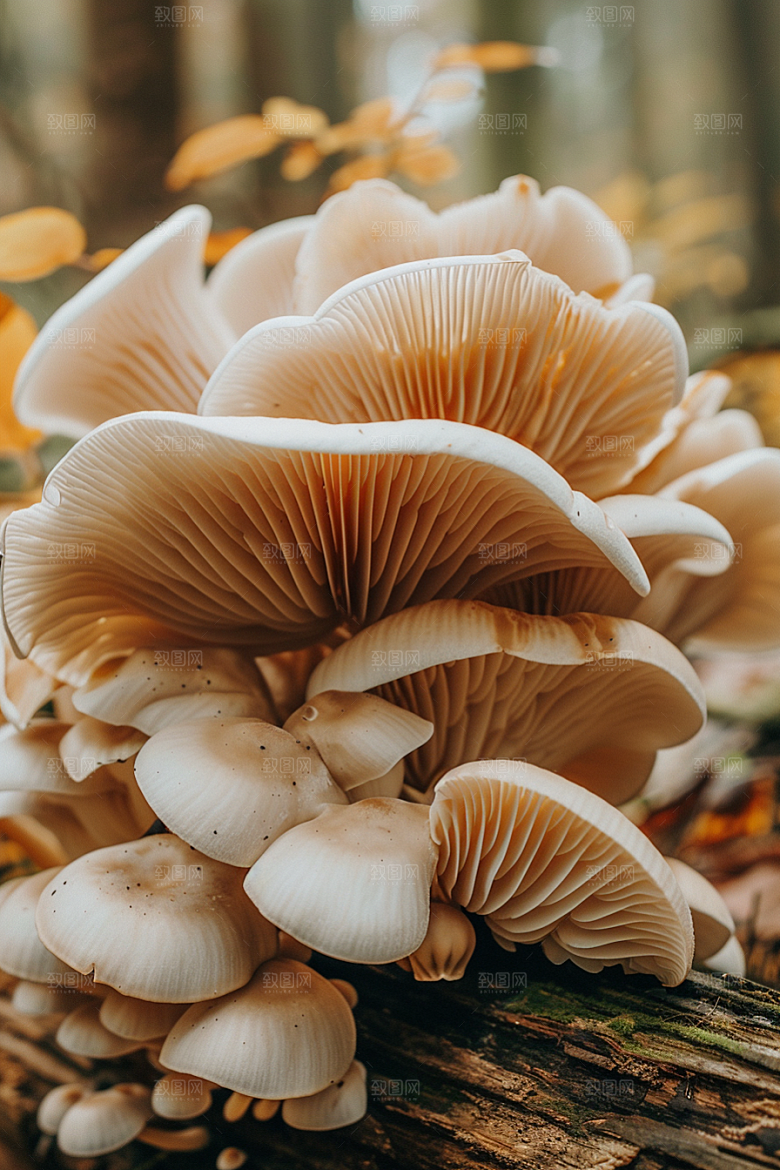 蘑菇山珍美味摄影图