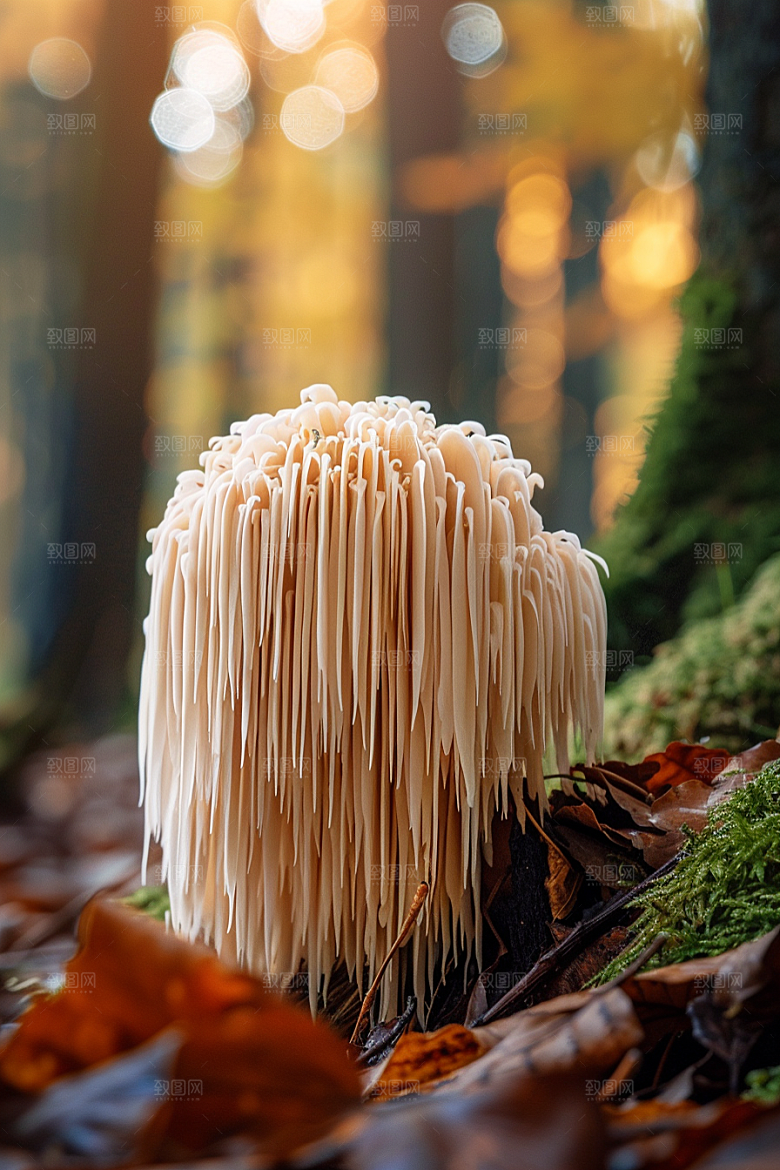 蘑菇鲜美食材摄影图