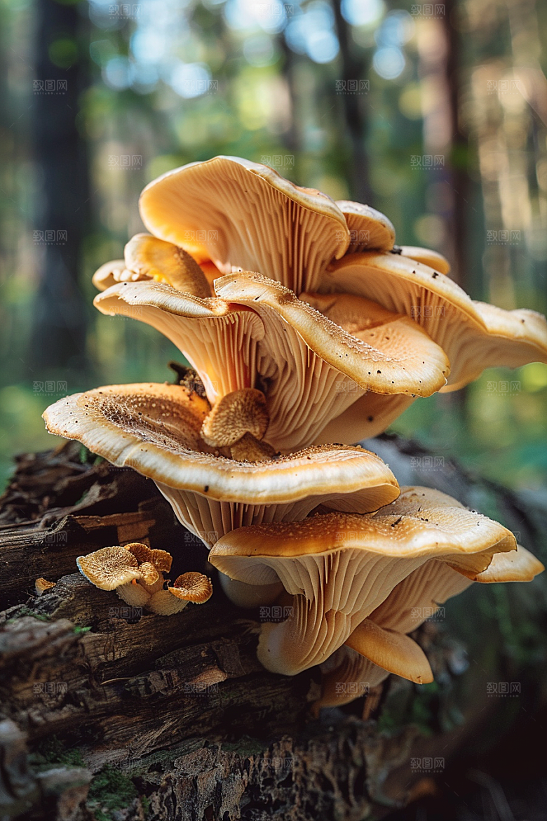 蘑菇食材山珍摄影图