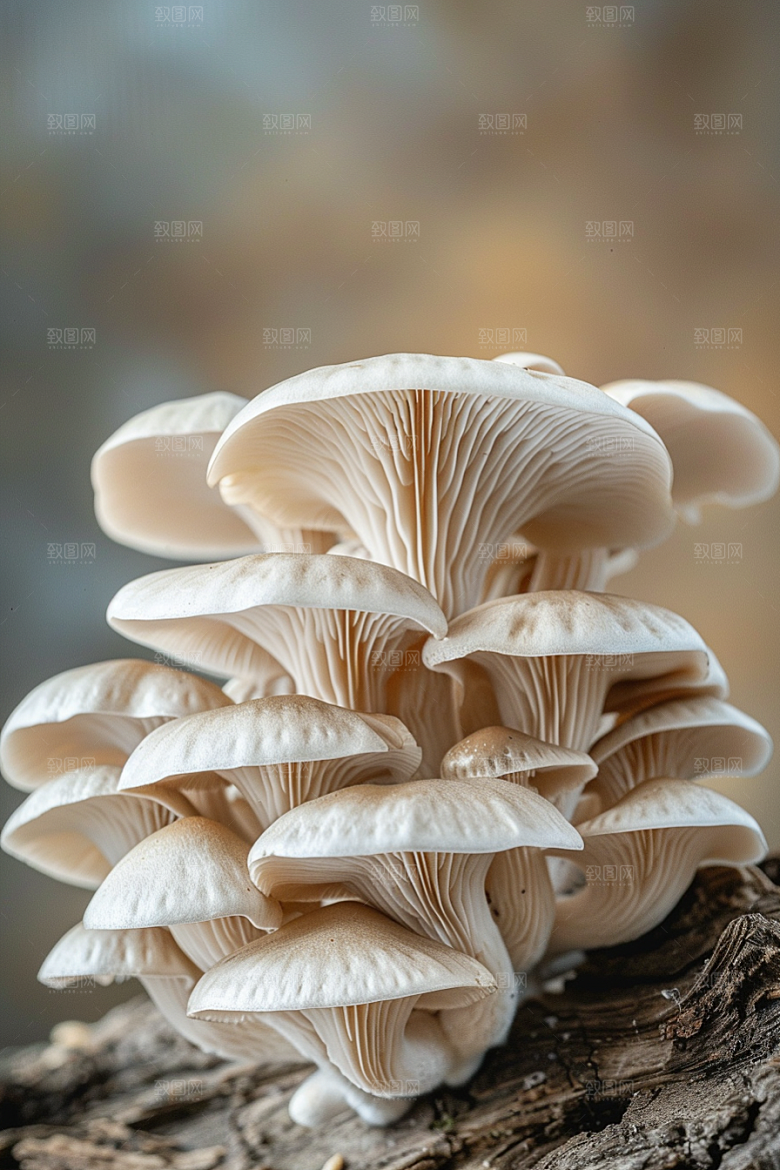 蘑菇高清雨后摄影图