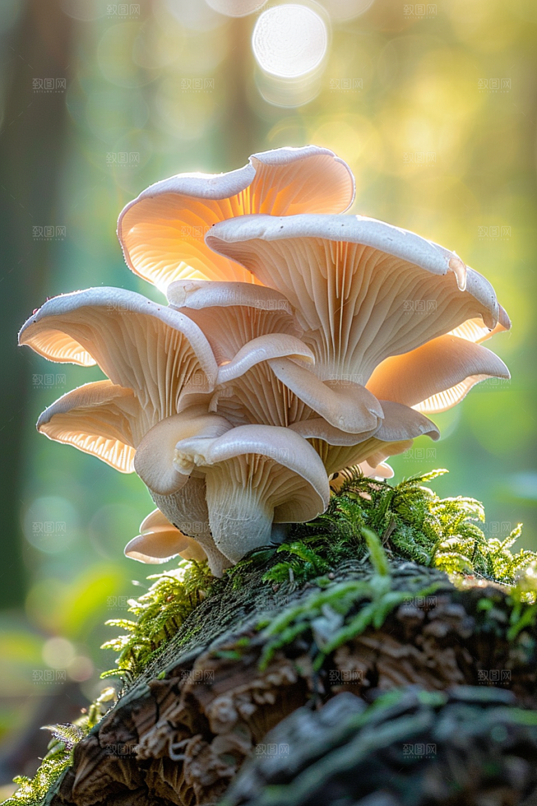 蘑菇自然鲜美摄影图