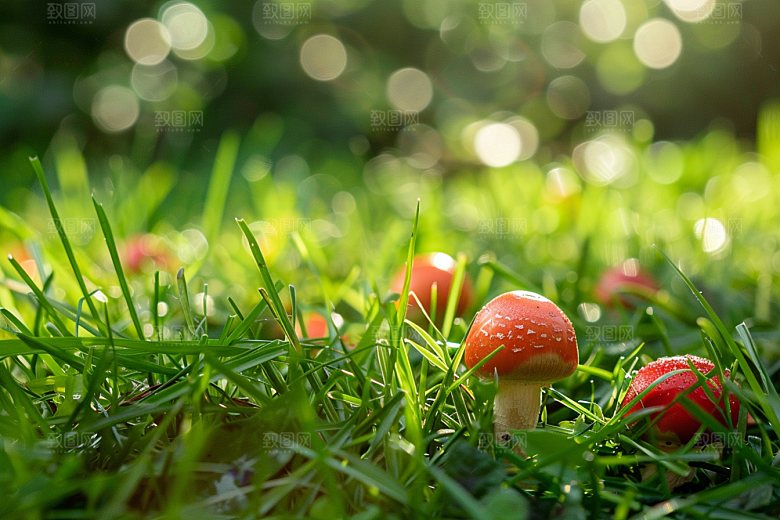 蘑菇鲜美菌子摄影图