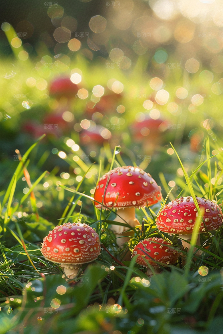蘑菇山珍菌子摄影图
