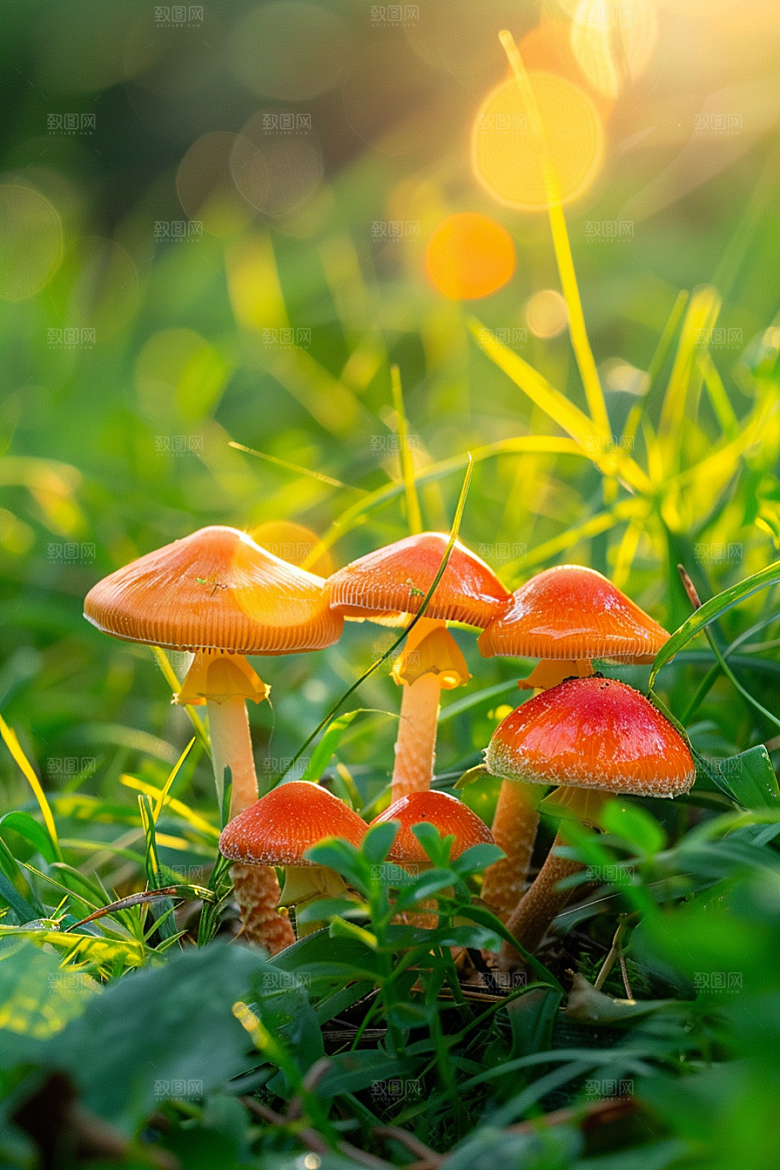 蘑菇美味菌子摄影图