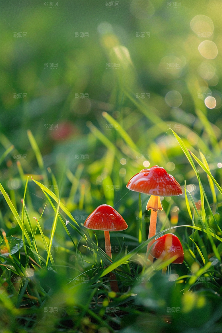 蘑菇山珍菌菇摄影图