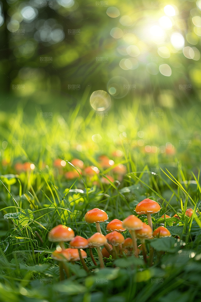 蘑菇美味菌菇摄影图