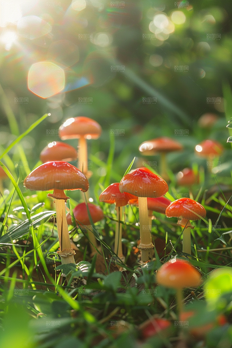 蘑菇高清山珍摄影图