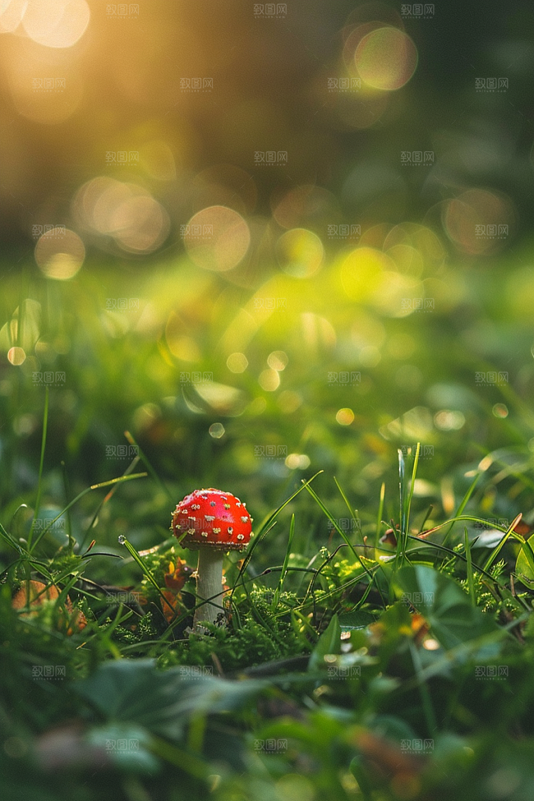 蘑菇菌子山珍摄影图