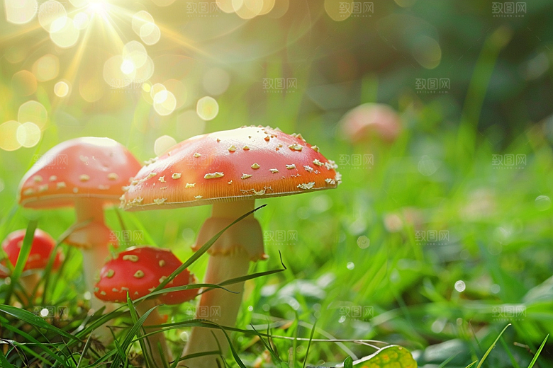 蘑菇云南菌菇摄影图