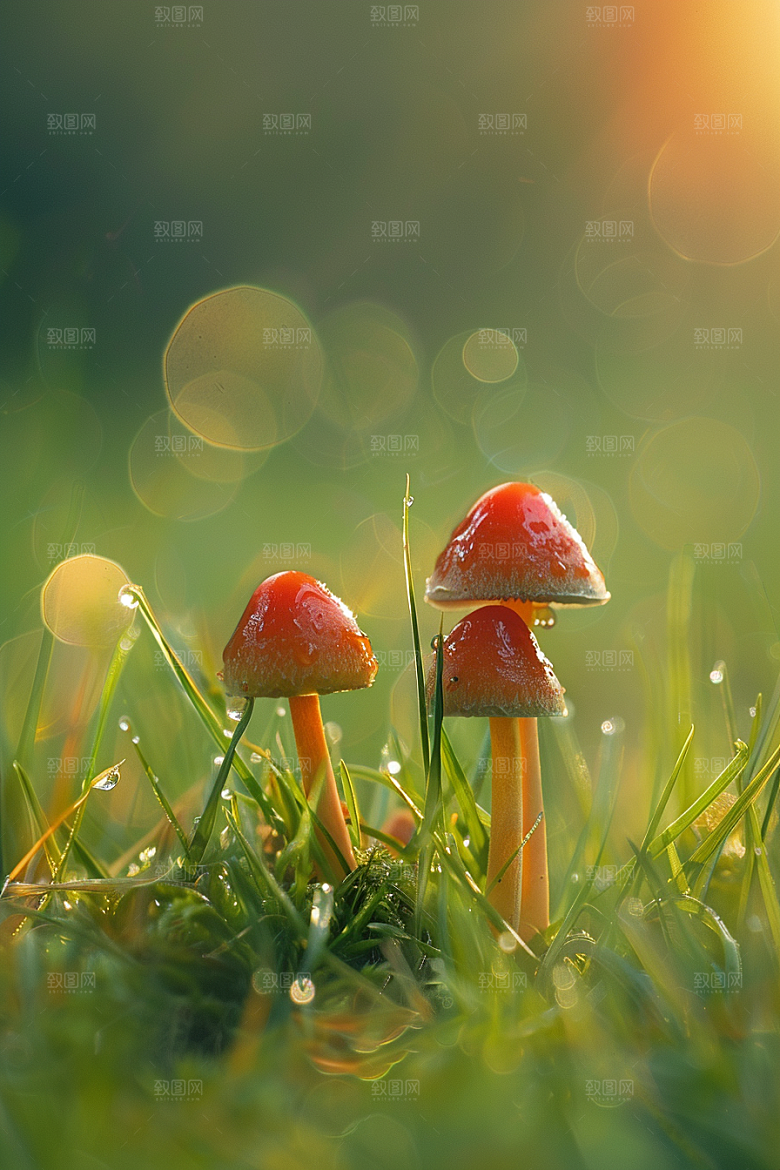 蘑菇菌子菌菇摄影图