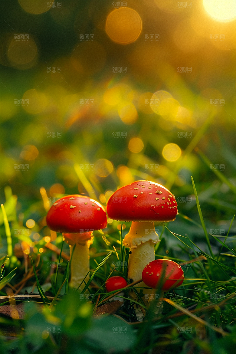 蘑菇食材新鲜摄影图