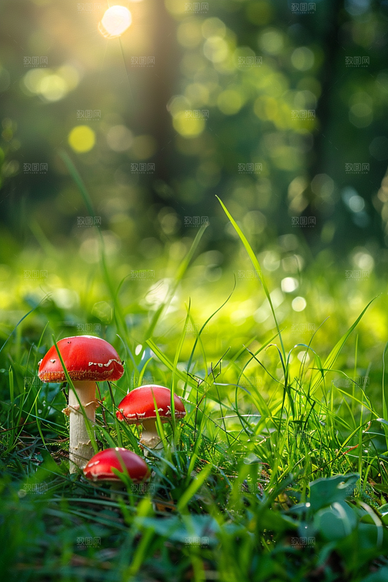 蘑菇菌菇菌子摄影图