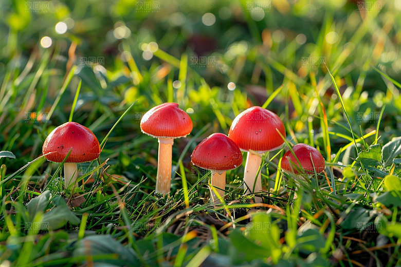 蘑菇云南山珍摄影图