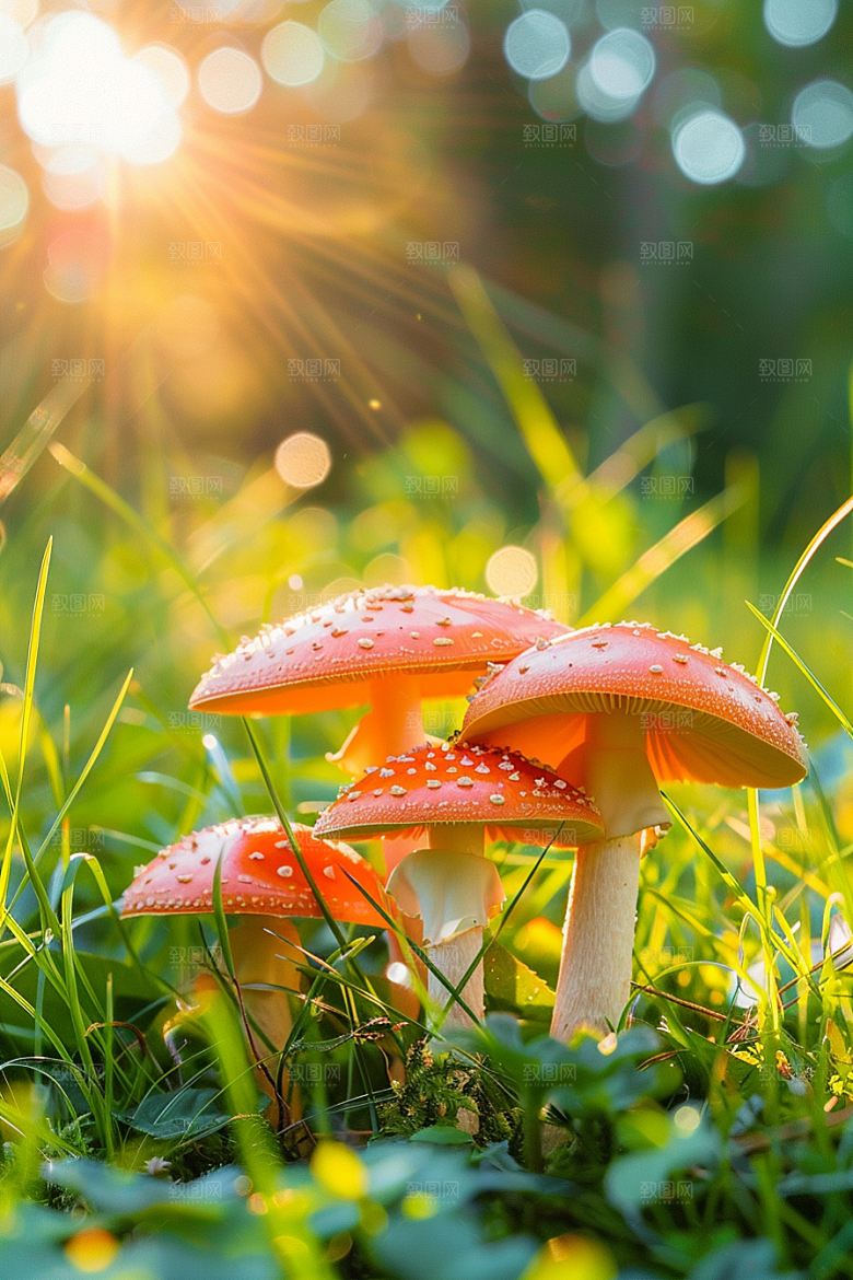 蘑菇自然美味摄影图