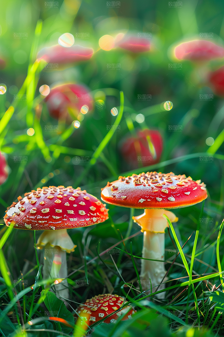 蘑菇鲜美山珍摄影图