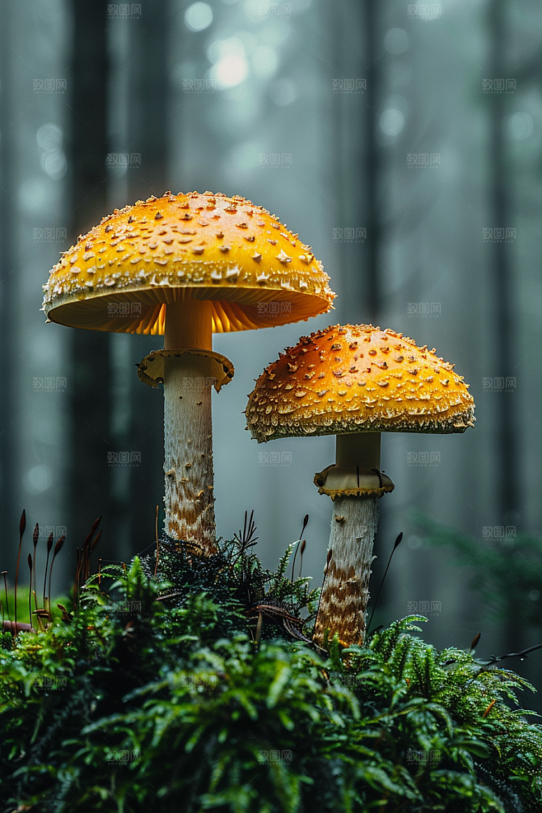 蘑菇菌子新鲜摄影图