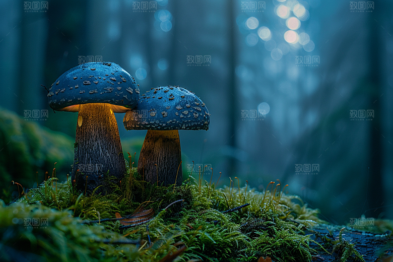 蘑菇新鲜菌菇摄影图