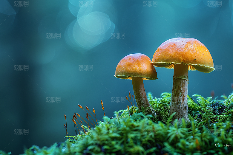 蘑菇自然新鲜摄影图