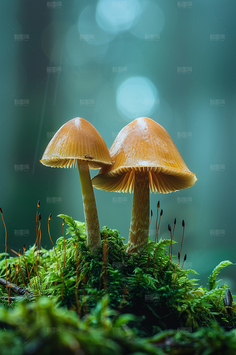 蘑菇自然食材摄影图