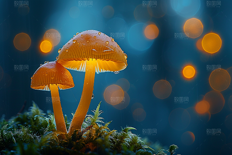 蘑菇美味山珍摄影图