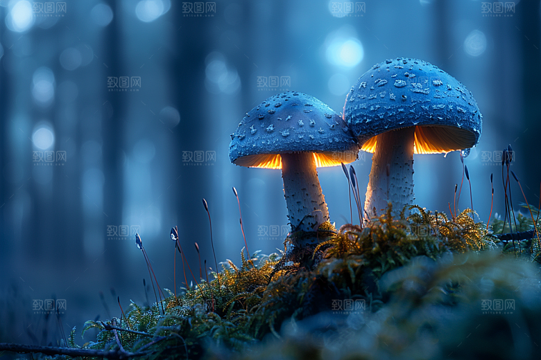 蘑菇菌菇自然摄影图